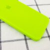 Чохол Silicone Case Square для Iphone XR Салатовий / Neon green 88903