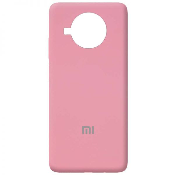 Оригинальный чехол Silicone Cover 360 с микрофиброй для Xiaomi Mi 10T Lite – Розовый / Pink