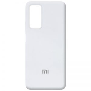 Оригинальный чехол Silicone Cover 360 с микрофиброй для Xiaomi Mi 10T / Mi 10T Pro – Белый / White