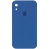 Чохол Silicone Case Square для Iphone XR Синій / Navy blue