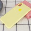 Оригинальный чехол Silicone Case 360 с микрофиброй для Iphone X / XS – Желтый / Mellow Yellow 88693