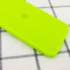 Оригинальный чехол Silicone Cover 360 Square с защитой камеры для Iphone 11 – Салатовый / Neon green 88790