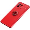 Cиликоновый чехол Deen ColorRing c креплением под магнитный держатель для Xiaomi Mi 11 – Красный