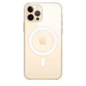 Чехол MagSafe для для Iphone 12 Pro  —  Прозрачный