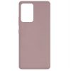 Чохол Silicone Cover NoLogo A Full для Samsung Galaxy A52 / A52s Рожевий / Pink Sand