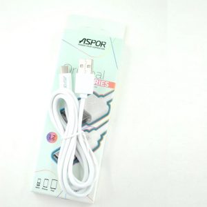 USB кабель Aspor A53 Original Cable Type-C 2A (1.2м) – White