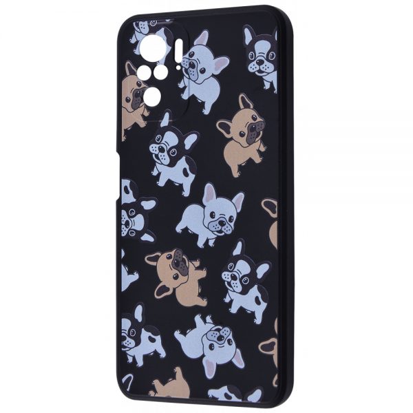 Чохол WAVE Fancy для Xiaomi Redmi Note 10 / Note 10s / Poco M5s Pug / Black