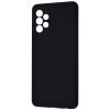 Чехол Silicone Case WAVE Full с микрофиброй для Samsung Galaxy A72 – Black