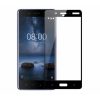 Защитное стекло 2.5D (3D) Full Cover на весь экран для Nokia 8 – Black