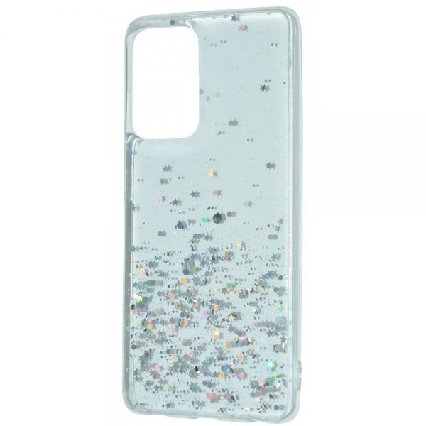 Силиконовый TPU чехол WAVE Confetti Case для Samsung Galaxy A32 – White