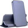 Кожаный чехол-книжка 360 с визитницей для Samsung Galaxy A20 / A30 2019 – Серый