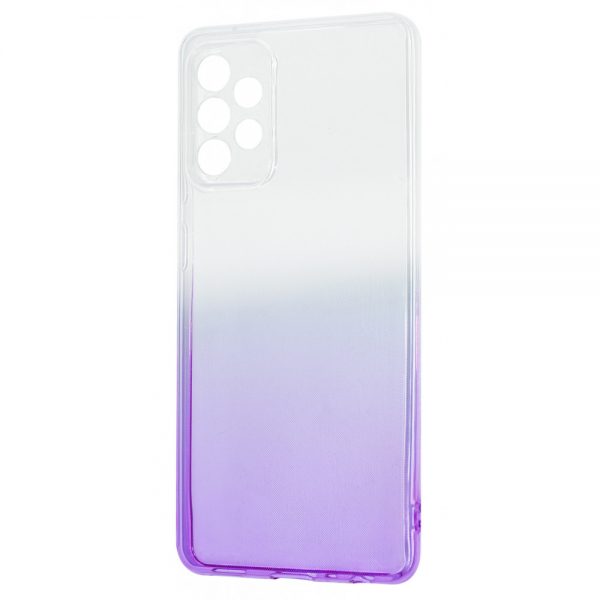 Чохол Gradient для Samsung Galaxy A72 White / purple