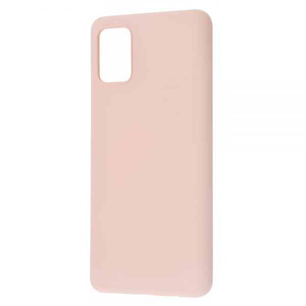 Чохол WAVE Colorful з мікрофиброю для Samsung Galaxy A51 Pink sand