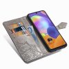 Кожаный чехол-книжка Art Case с визитницей для Samsung Galaxy A32 – Серый 90386