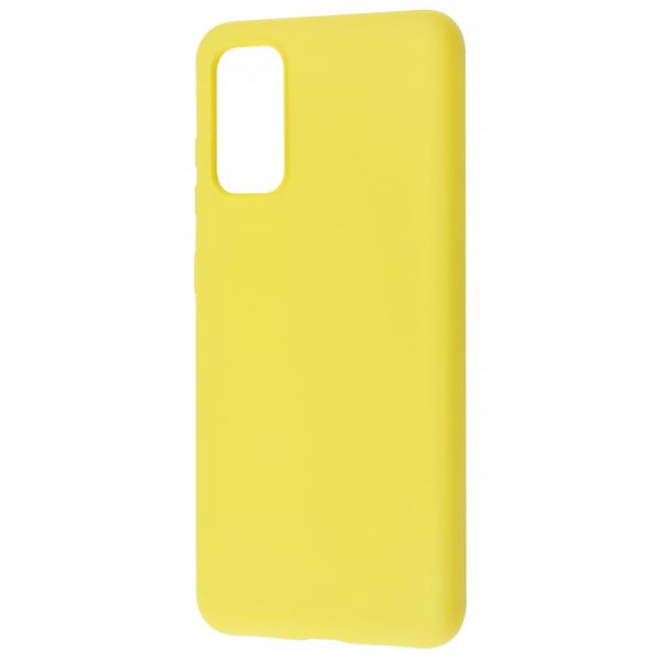 Чехол WAVE Colorful Case с микрофиброй для Samsung Galaxy S20 – Yellow