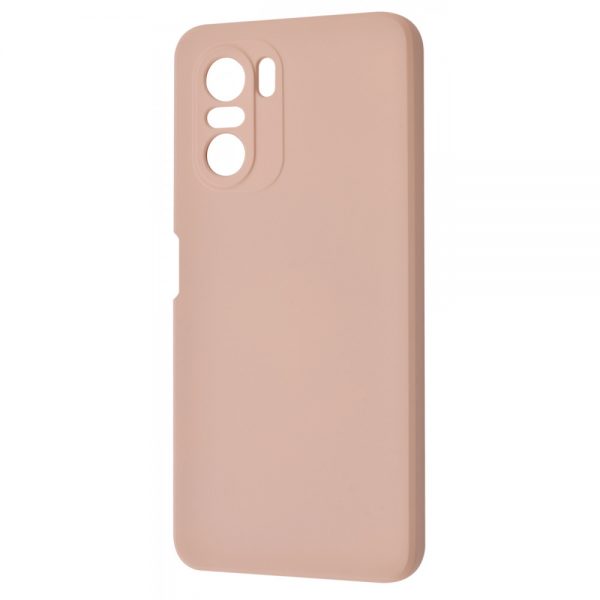Чехол WAVE Colorful Case с микрофиброй для Xiaomi Poco F3 / Mi 11i / Redmi K40 / K40 Pro – Pink sand