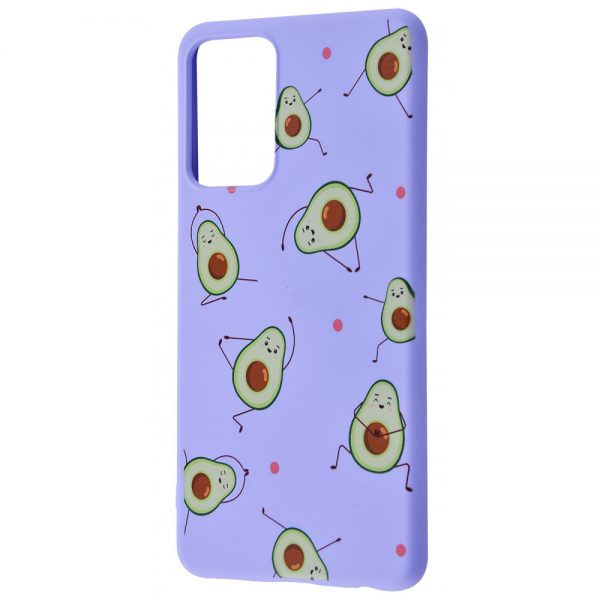 Чохол WAVE Fancy для Samsung Galaxy A72 Avocado / Light purple