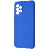 Чехол Silicone Case WAVE Full с микрофиброй для Samsung Galaxy A72 – Blue