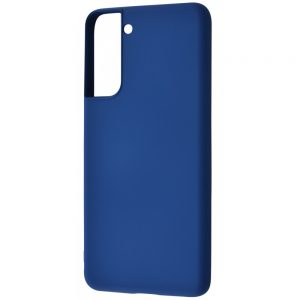 Чехол WAVE Colorful Case с микрофиброй для Samsung Galaxy S21 Plus – Blue