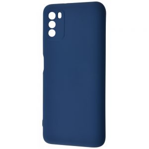 Чехол WAVE Colorful Case с микрофиброй для Xiaomi Poco M3 – Blue