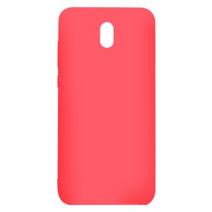 Матовый силиконовый TPU чехол для Xiaomi Redmi 8A – Красный