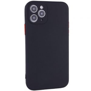 Чехол TPU Square Full Camera для Iphone 11 Pro – Черный