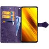 Кожаный чехол-книжка Art Case с визитницей для Xiaomi Redmi Note 10 – Фиолетовый 90538