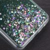 Cиликоновый чехол с блестками Shine Glitter для Samsung Galaxy A50 / A30s 2019 – Прозрачный / Мятный 92803