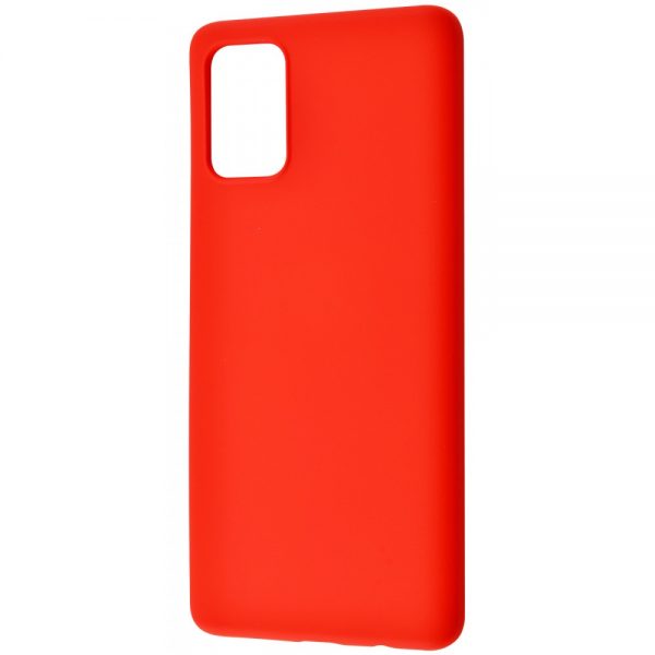 Чехол WAVE Colorful Case с микрофиброй для Samsung Galaxy A02s – Red