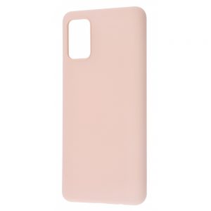 Чехол WAVE Colorful Case с микрофиброй для Samsung Galaxy A02s – Pink sand