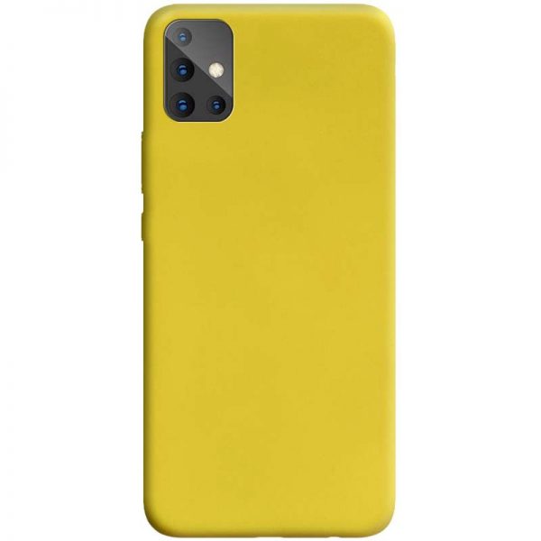 Чохол Matte для Samsung Galaxy A51 Жовтий