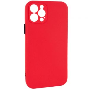 Чехол TPU Square Full Camera для Iphone 12 Pro – Красный