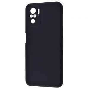 Чехол WAVE Colorful Case с микрофиброй для Xiaomi Redmi Note 10 / Note 10s / Poco M5s – Black