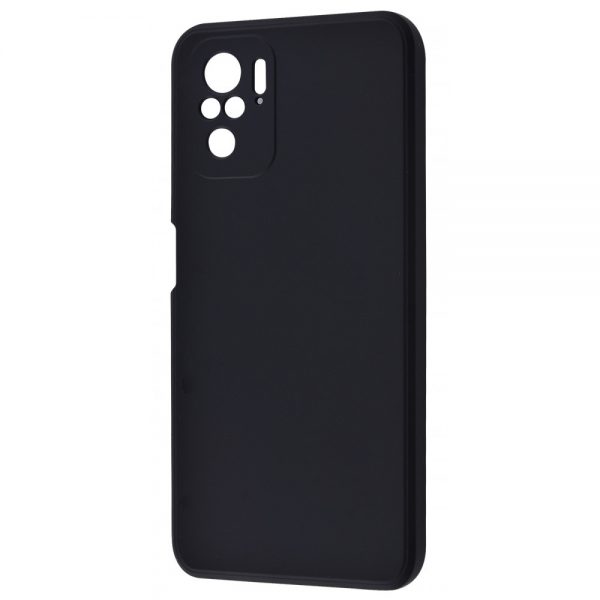 Чехол WAVE Colorful Case с микрофиброй для Xiaomi Redmi Note 10 / Note 10s / Poco M5s – Black