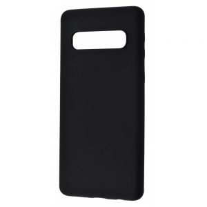 Чехол WAVE Colorful Case с микрофиброй для Samsung Galaxy S10 (G973) – Black