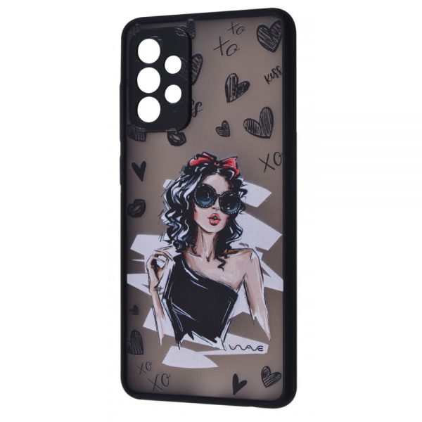 Чохол WAVE Cartoon Case для Samsung Galaxy A72 Little black dress