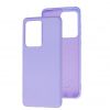 Чохол Silicone WAVE Full для Samsung Galaxy S21 Ultra Light purple