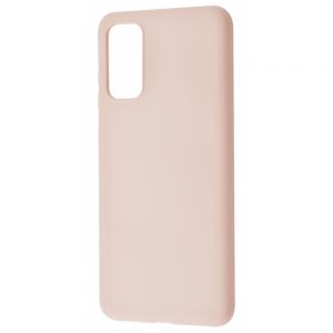 Чехол WAVE Colorful Case с микрофиброй для Samsung Galaxy S20 – Pink sand