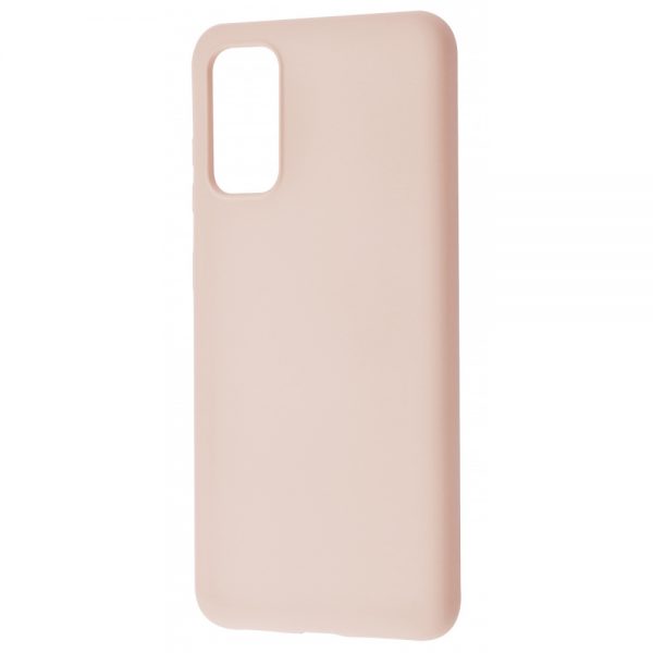 Чехол WAVE Colorful Case с микрофиброй для Samsung Galaxy S20 – Pink sand