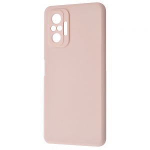 Чехол WAVE Colorful Case с микрофиброй для Xiaomi Redmi Note 10 Pro – Pink sand