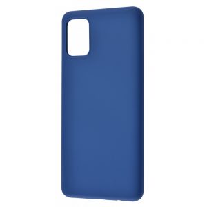 Чехол WAVE Colorful Case с микрофиброй для Samsung Galaxy A51 – Blue