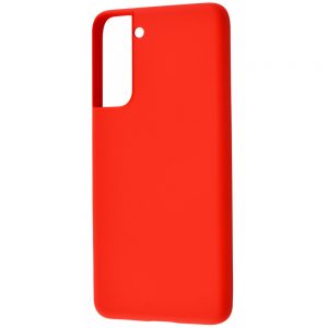 Чехол WAVE Colorful Case с микрофиброй для Samsung Galaxy S21 – Red