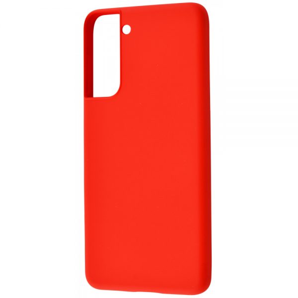 Чехол WAVE Colorful Case с микрофиброй для Samsung Galaxy S21 Plus – Red