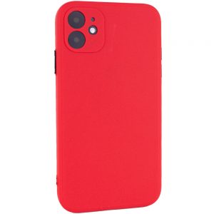 Чехол TPU Square Full Camera для Iphone 11 – Красный