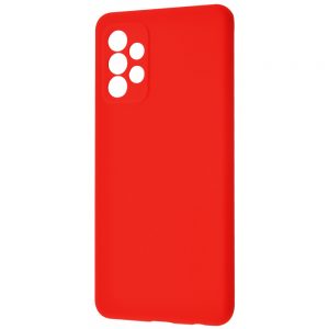 Чехол Silicone Case WAVE Full с микрофиброй для Samsung Galaxy A52 / A52s – Red