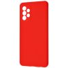 Чехол Silicone Case WAVE Full с микрофиброй для Samsung Galaxy A72 – Red