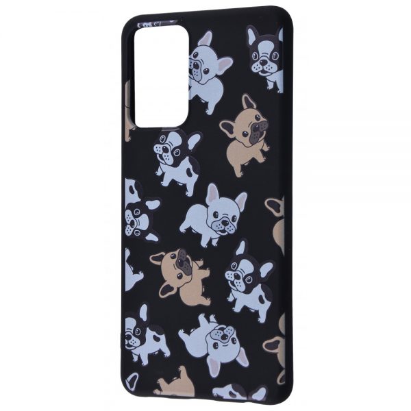 Чохол WAVE Fancy для Samsung Galaxy A72 Pug / Black
