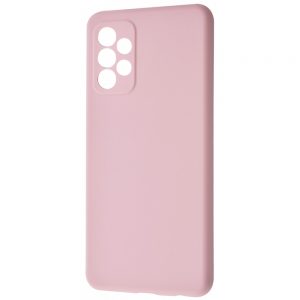 Чехол Silicone Case WAVE Full с микрофиброй для Samsung Galaxy A32 – Pink sand