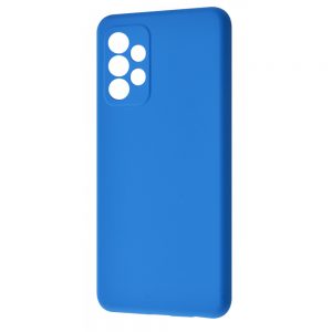 Чехол Silicone Case WAVE Full с микрофиброй для Samsung Galaxy A32 – Blue