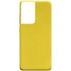 Чохол Matte для Samsung Galaxy S21 Ultra Жовтий